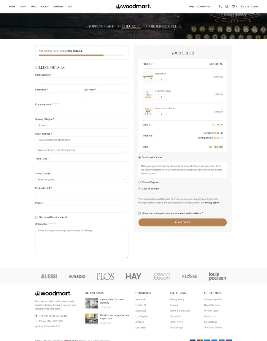 Books Checkout page