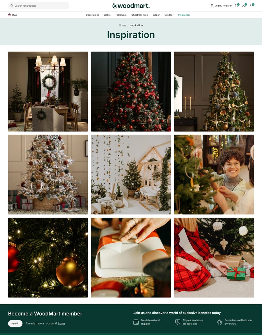 Christmas 2 Portfolio page