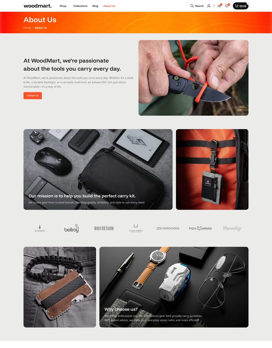 EDC About us page