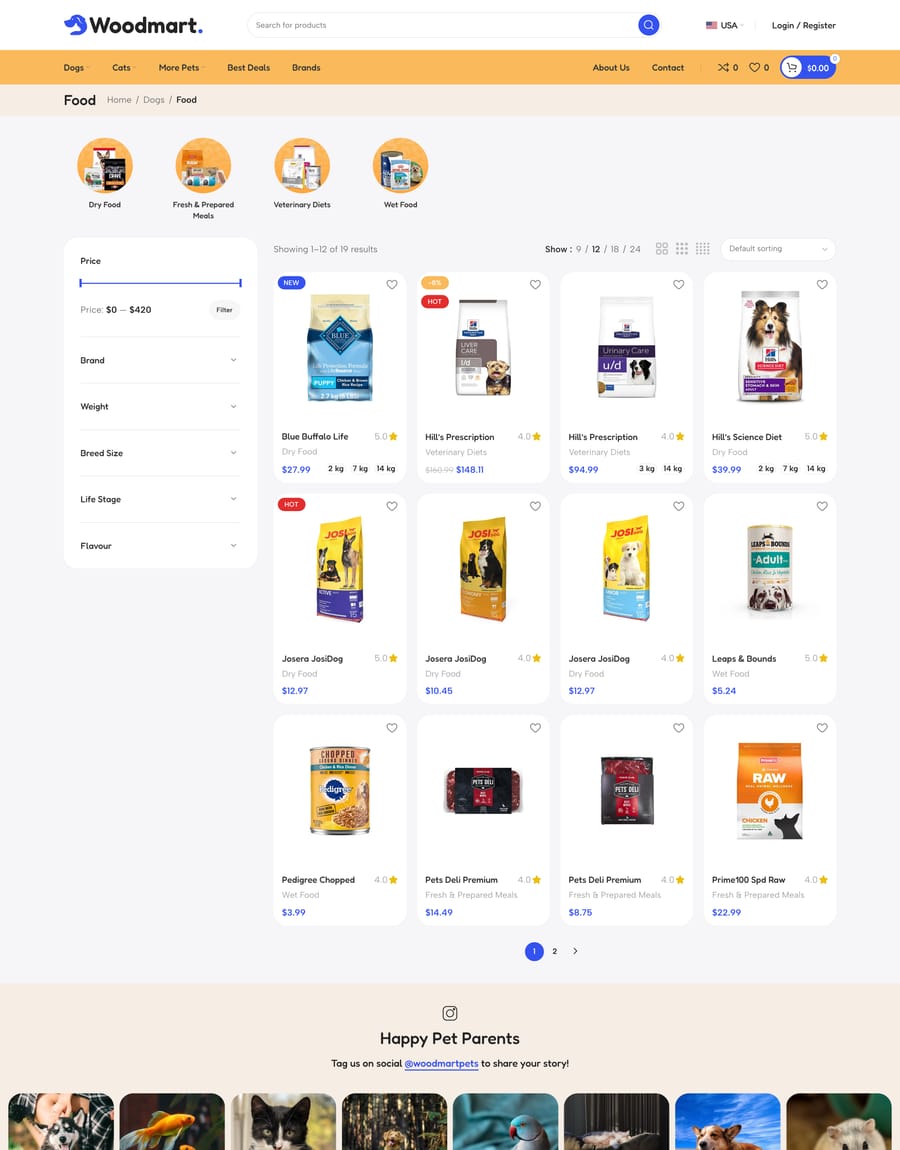 Pets Shop 2 page
